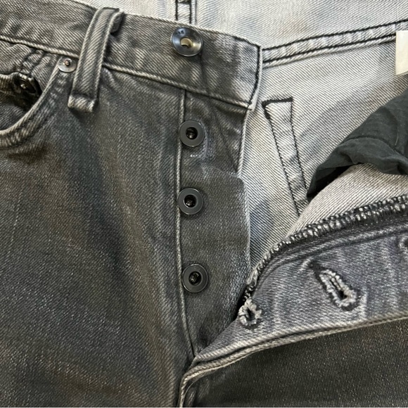 RAG & BONE FIT 2 slim Size 30 STEEL Gray color jeans Denim soft and comfortable - Picture 5 of 8